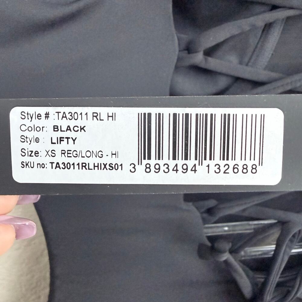 TA3 Lifty Black One-Piece Corset Lace-Up Underwire XS H/I Cup - Picture 5 of 5